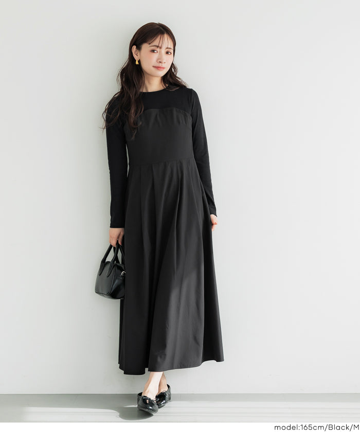 セール☆3490円→1990円 ドッキングワンピース レディース メール便