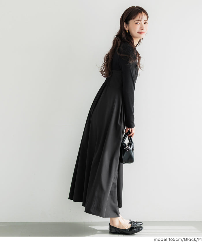 セール☆3490円→1990円 ドッキングワンピース レディース メール便