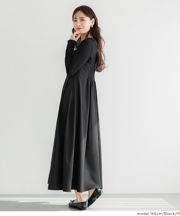 セール☆3490円→1990円 ドッキングワンピース レディース メール便