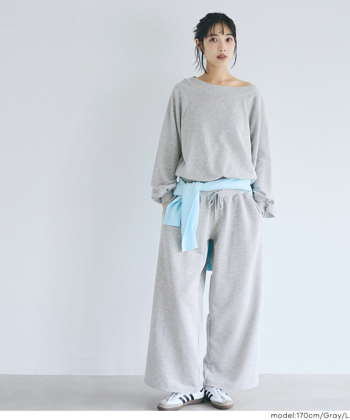 裏毛スウェットワイドパンツ レディース メール便不可 – coca公式ストア