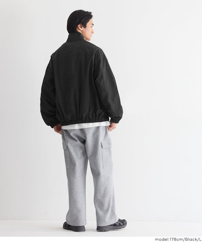 セール☆3990円→2990円 ナイロンスタンドカラーブルゾン メンズ