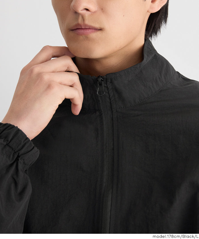 セール☆3990円→2990円 ナイロンスタンドカラーブルゾン メンズ