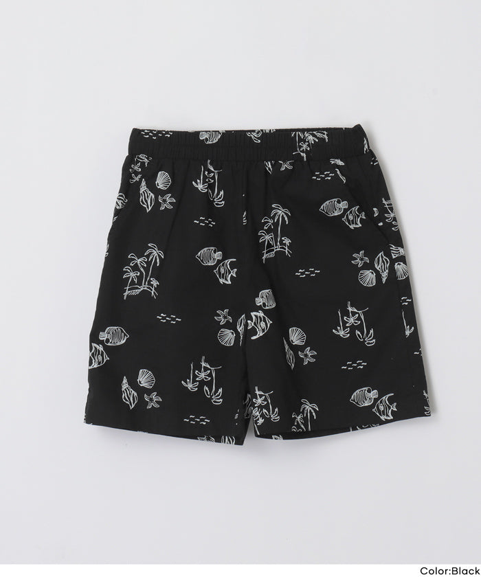 セール☆1290円→990円 総柄ショートパンツ キッズ メール便可 コカ