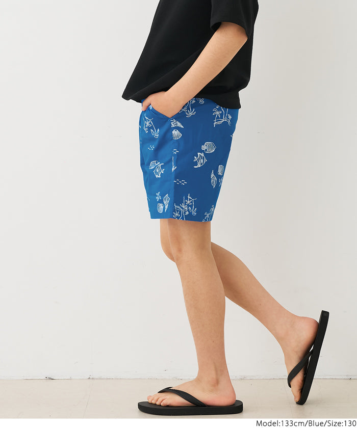 セール☆1290円→990円 総柄ショートパンツ キッズ メール便可 コカ