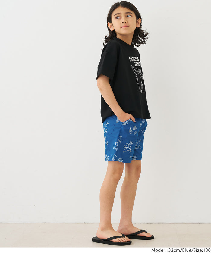 セール☆1290円→990円 総柄ショートパンツ キッズ メール便可 コカ