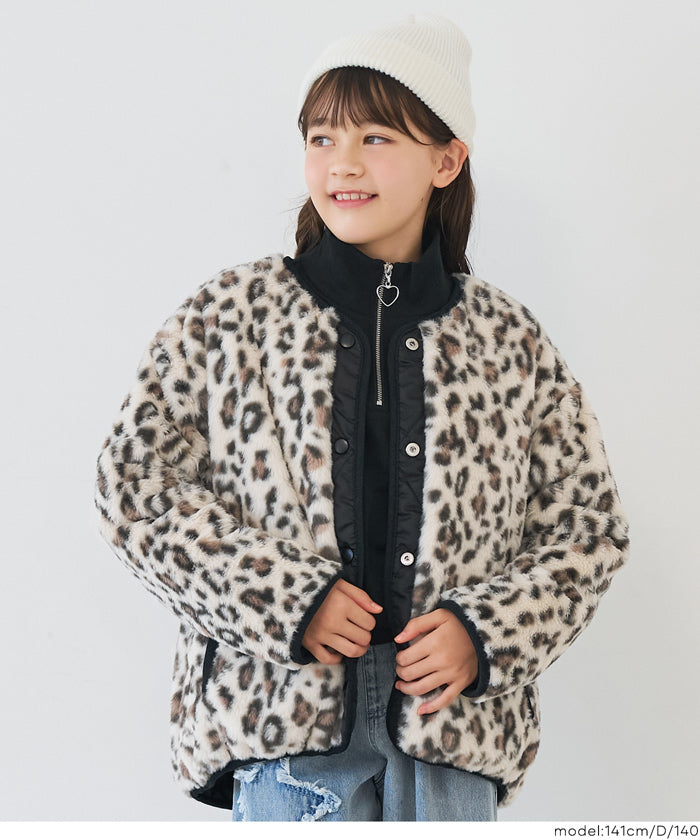 親子お揃いリバーシブルキルティングブルゾン キッズ メール便不可