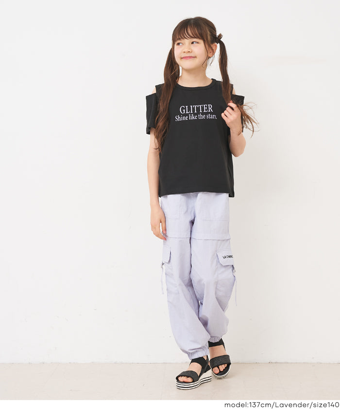 ライトワッシャーナイロンカーゴパンツ キッズ メール便不可 – coca