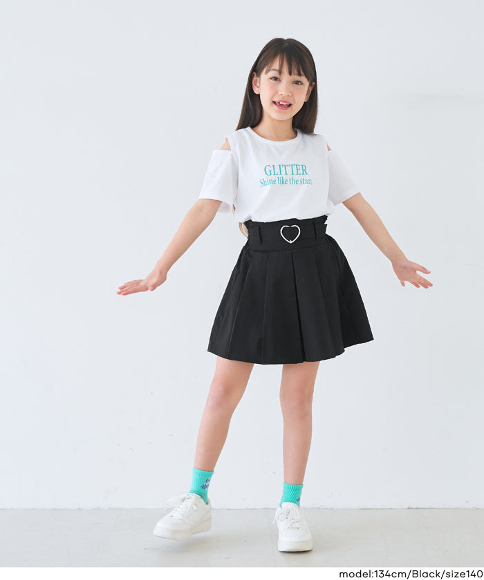 ハートバックルプリーツスカート キッズ メール便不可 – coca公式ストア