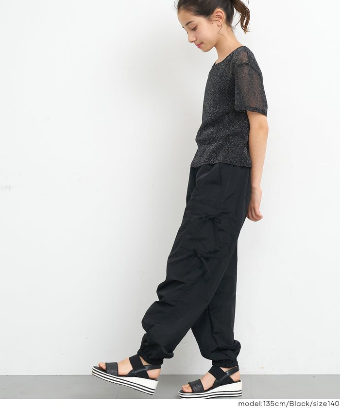 リボンパラシュートパンツ キッズ メール便不可 – coca公式ストア