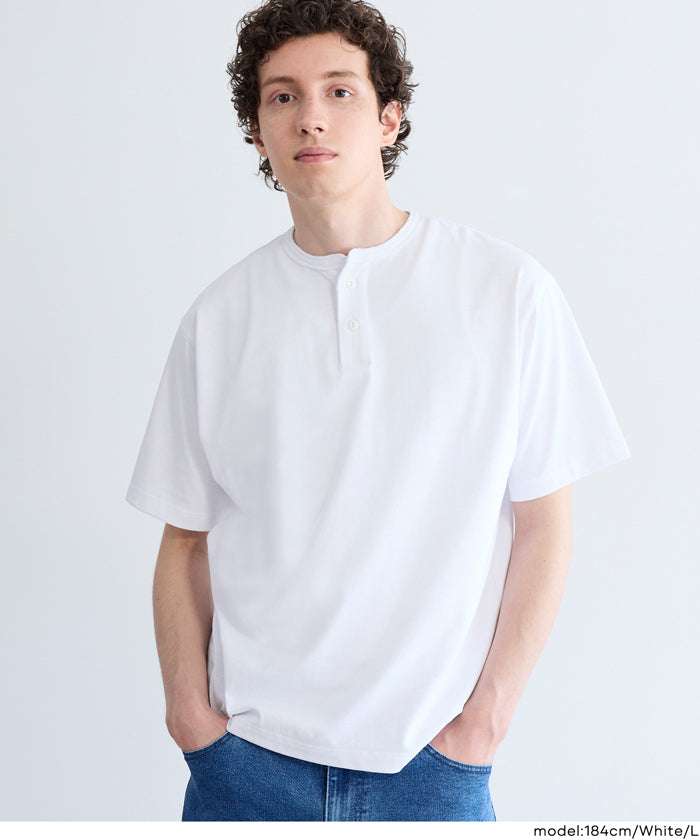 ヘンリーネックTシャツ メンズ メール便不可 – coca公式ストア