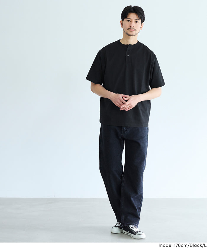 サマーセール☆ ヘンリーネックTシャツ メンズ メール便不可 – coca