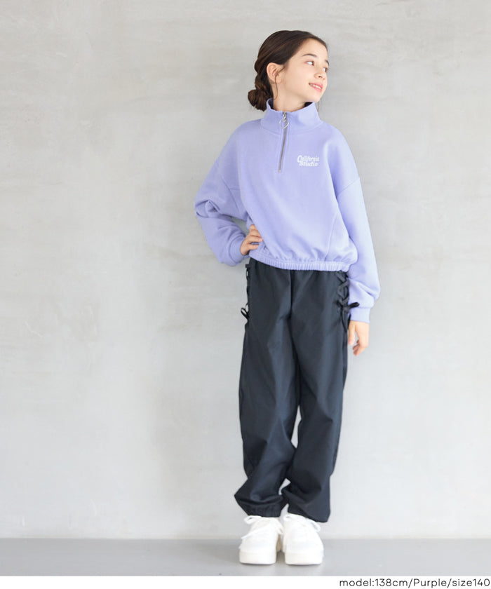 ハーフジップスウェットトップス キッズ メール便不可 – coca公式ストア