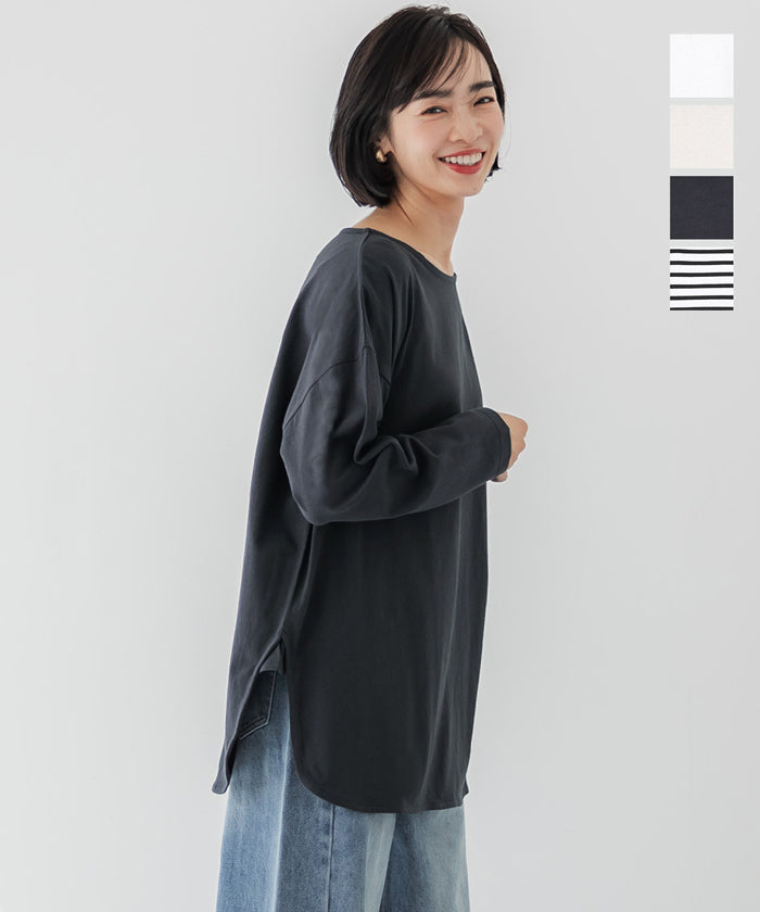 旧仕様】レギュラーオンスコットンサイドスリットビッグTシャツ