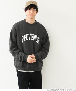 Sweat shirt men's compact college old clothes vintage brushed back used clothes processing logo English letter long sleeves casual mail delivery not possible 22aw coca coca