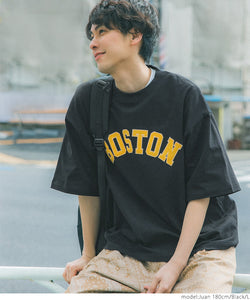 セール☆1690円→550円 Tシャツ メンズ ロゴ クルーネック コットン