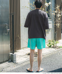 T 卹男士學院編號 Wide Silhouette Big Silhouette Logo Print Short Sleeve Loose No Mail Delivery 23ss coca Coca