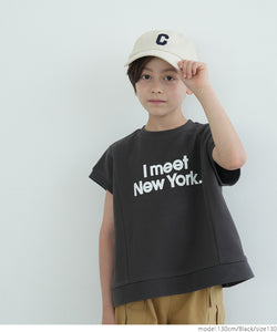 セール☆1290円→990円 キッズ 100-140 スウェット Tシャツ ロゴ 英字