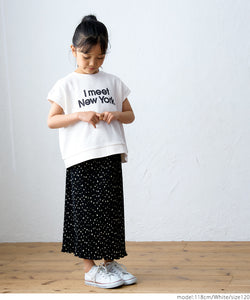 セール☆1290円→990円 キッズ 100-140 スウェット Tシャツ ロゴ 英字