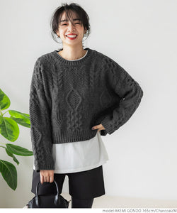 ニット/セーター〜00s 転写 knit ニット　セーター　長袖　イタリ製