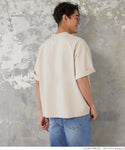 T-shirt men's cut-and-sew heavyweight football big silhouette crew neck round neck thick cotton short sleeve plain fabric no mail delivery 23ss coca coca