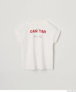 キッズ 110-140 Tシャツ カットソー ロゴT ロールアップ プリントT