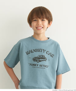 セール☆1290円→690円 キッズ 110-140 Tシャツ プリント 半袖