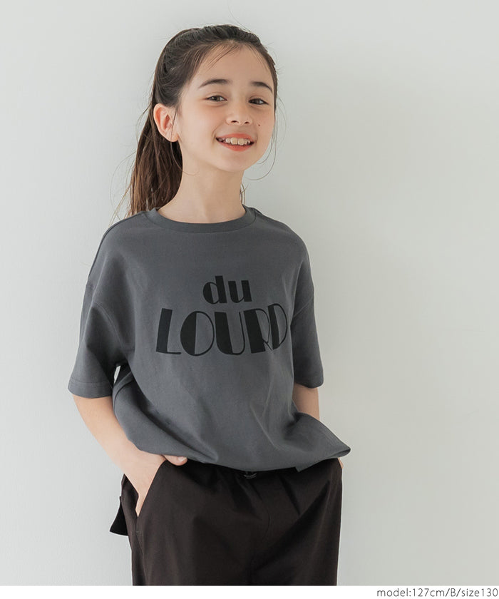 セール★790円→550円 キッズ 110-140  Tシャツ コットン プリント ロゴ 半袖 カットソー ロゴTシャツ クルーネック 女の子 親子お揃い 子供服 メール便可 coca コカ