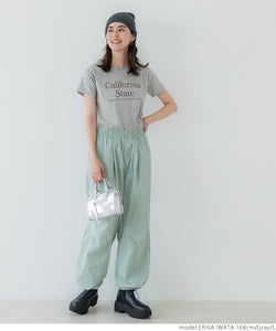 WEB限定 Tシャツ レディース ロゴ プリント 半袖 プルオーバー コンパクト シンプル メール便可 24ss coca コカ