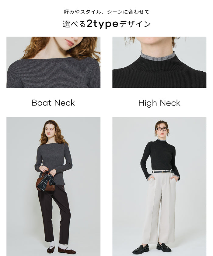 アンゴラハイネックニット セール】【5色展開】アンゴラハイネック短丈ルーズニット（ニット