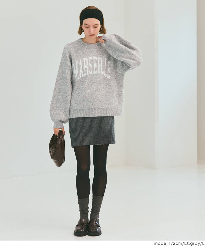 文化の日限定セール☆ アソートロゴニットトップス レディース