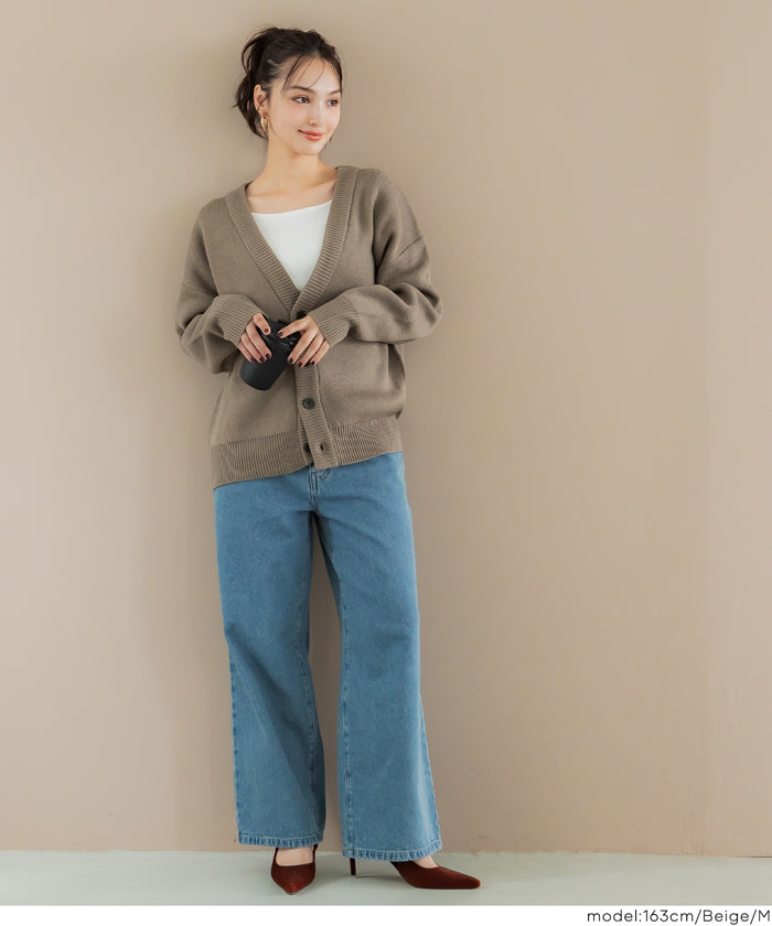 ダブルジャガードカーディガン メンズ レディース メール便不可 – coca