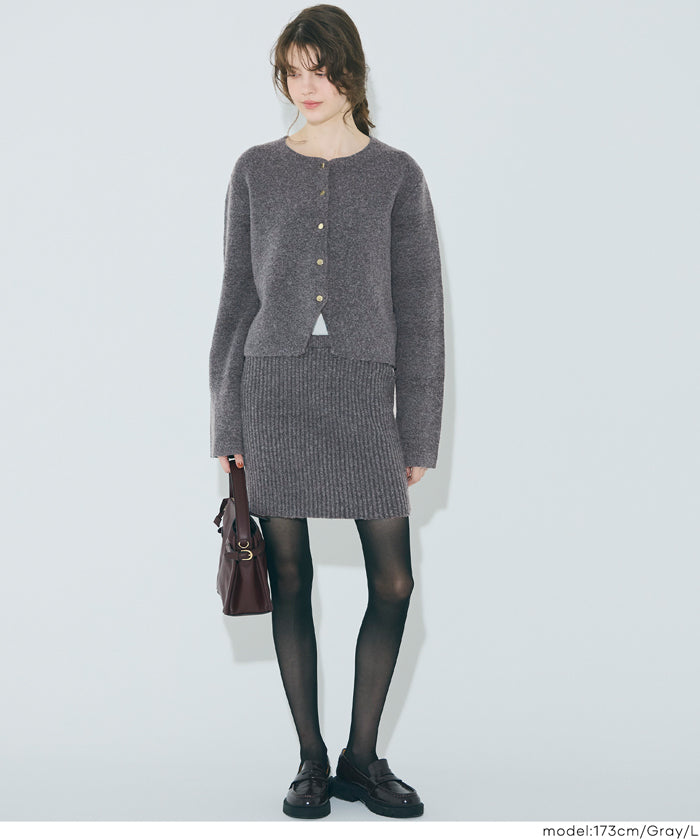 me☆縮絨加工カーディガン 縮絨ニット金釦カーディガン レディース メール便不可 – coca