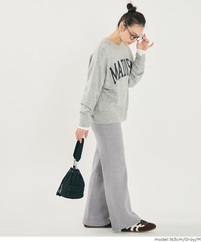 DAILY WARM】裏シャギーニットパンツ レディース メール便不可 – coca