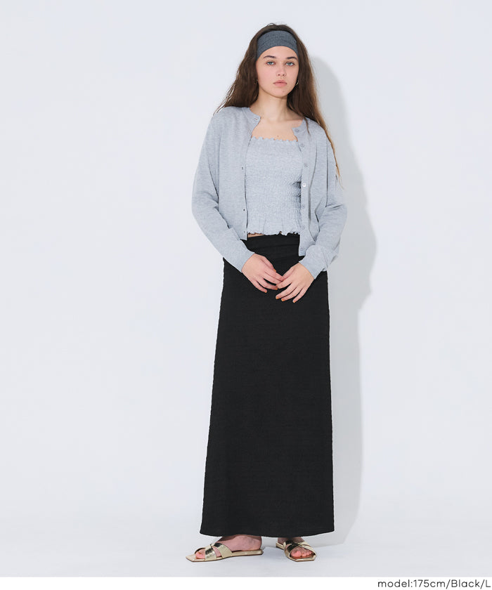 セール☆1490円→990円シボシャーリングスカート レディース メール便