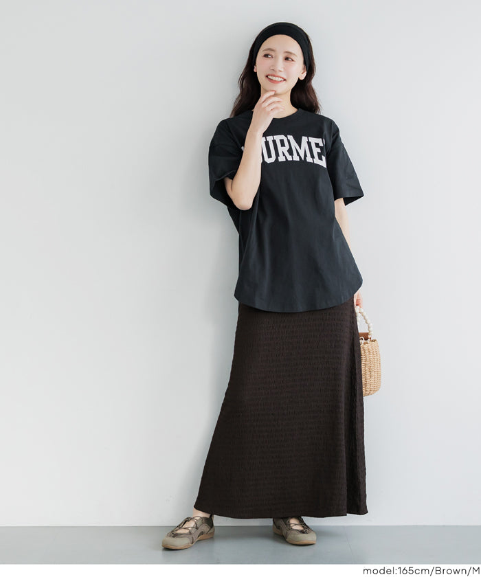 セール☆1490円→990円シボシャーリングスカート レディース メール便 セール☆1490円→990円シボシャーリングスカート レディース メール便