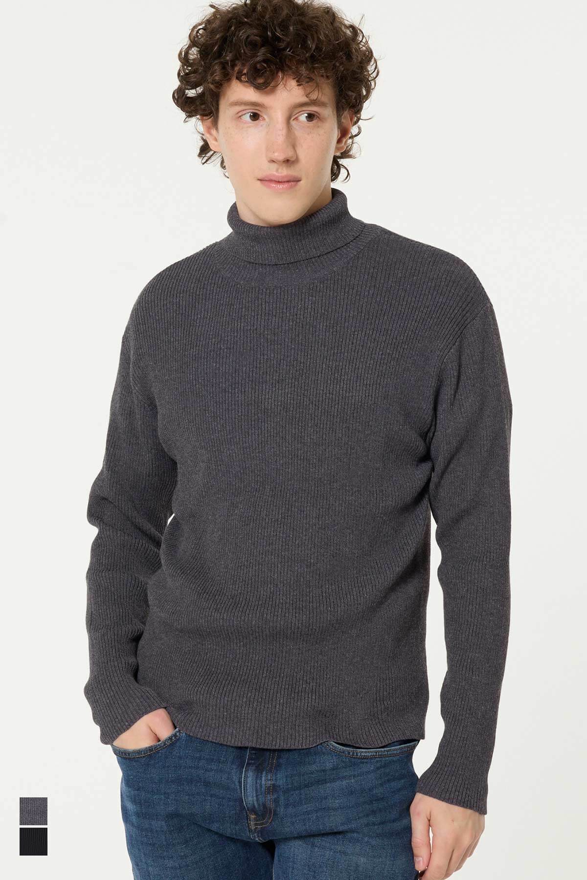 リブ編みタートルネックニット メンズ メール便不可 – coca公式ストア