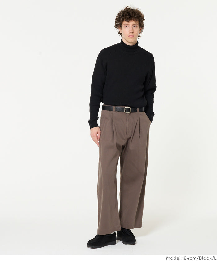 リブ編みタートルネックニット メンズ メール便不可 – coca公式ストア