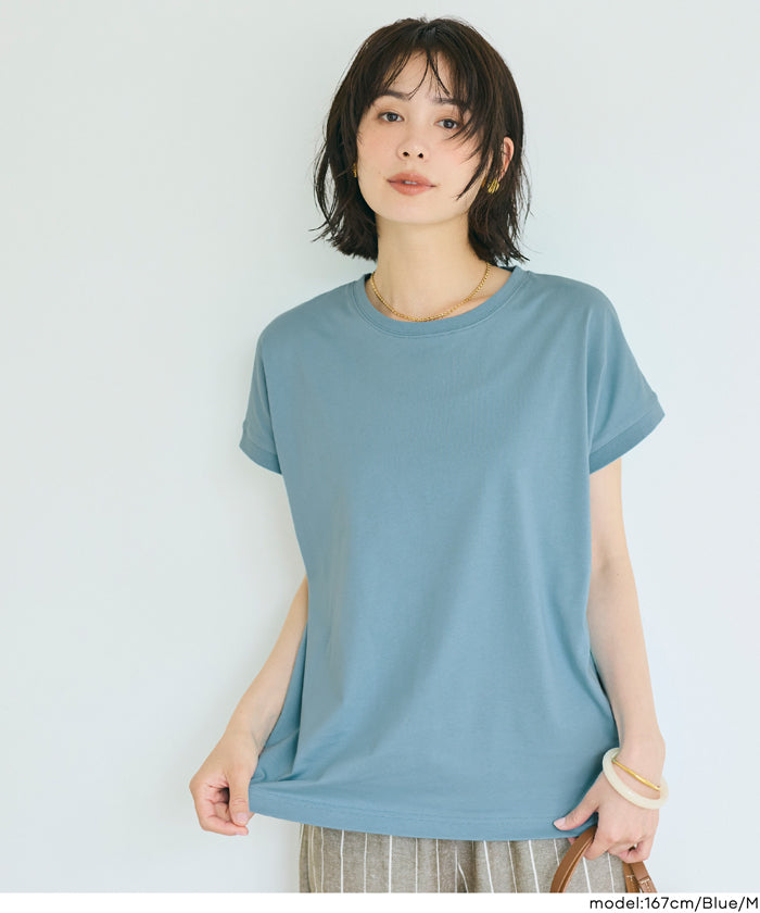 COTTON from the U.S.フレンチスリーブTシャツ レディース メール便