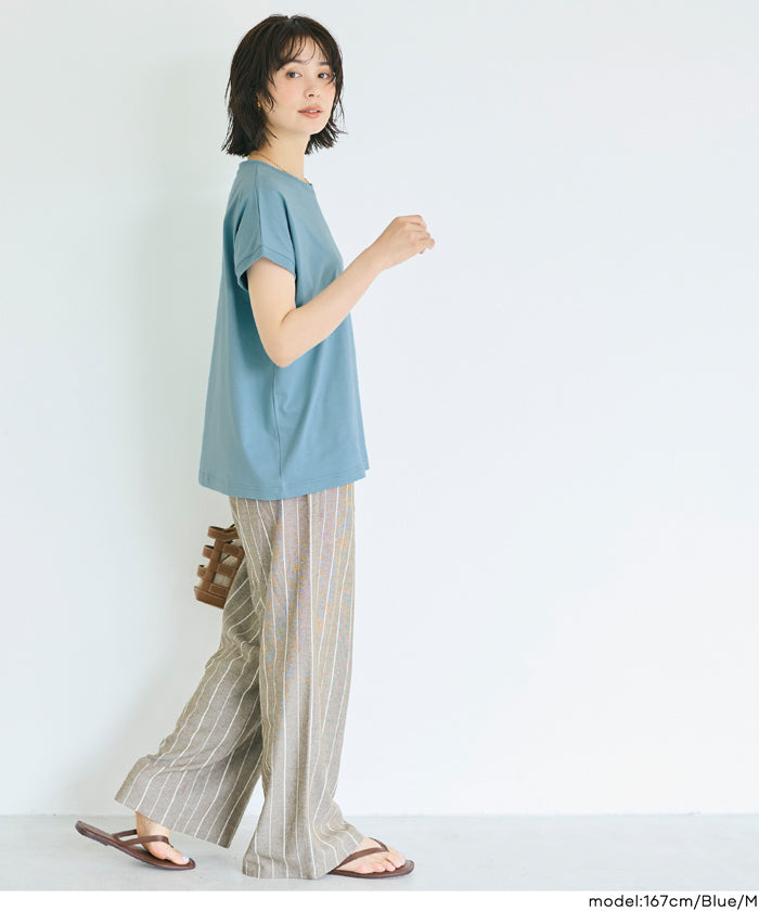COTTON from the U.S.フレンチスリーブTシャツ レディース メール便