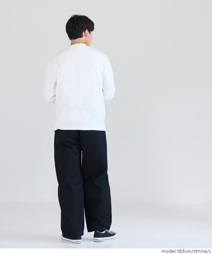 セール☆1490円→550円 モックネックロンT メンズ メール便不可 – coca