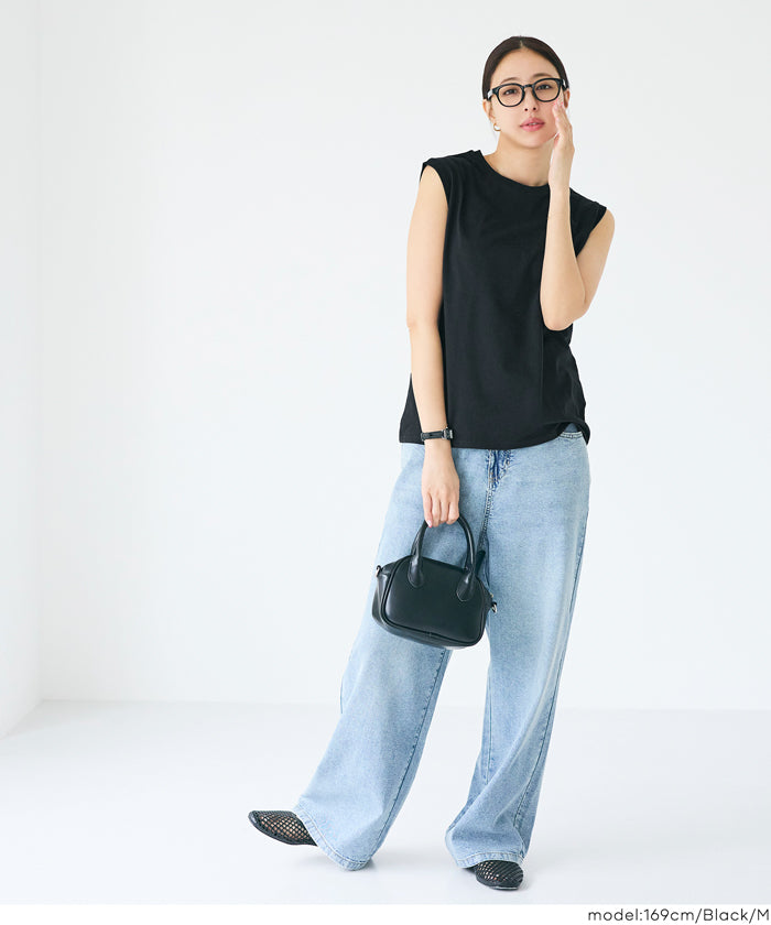 COTTON from the U.S.ノースリーブシャツ レディース メール便不可