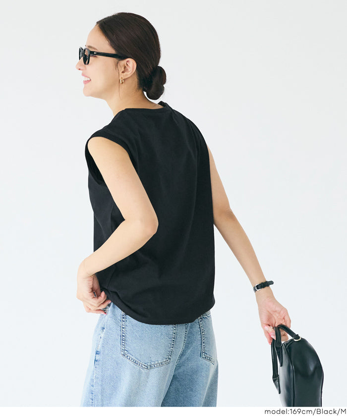 COTTON from the U.S.ノースリーブシャツ レディース メール便不可