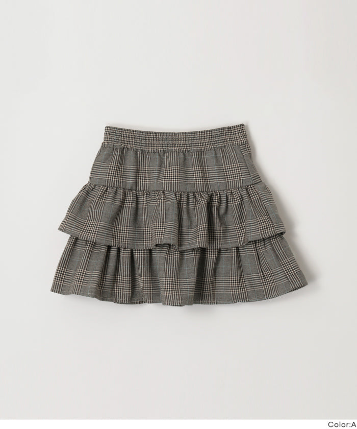 セール☆1990円→1690円 フリルミニスカート キッズ メール便