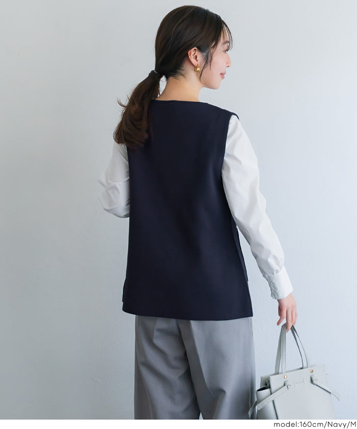 金ボタンニットベスト レディース メール便不可 – coca公式ストア