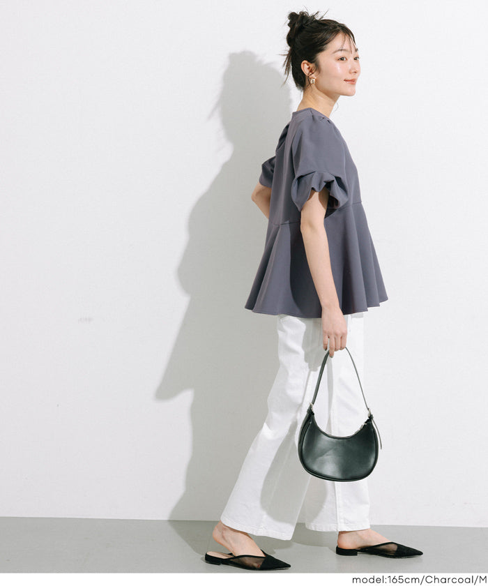 twill ラウンドペプラムボリュームブラウス 2026年最新】TWILL ラウンドペプラムの人気アイテム - メルカリ