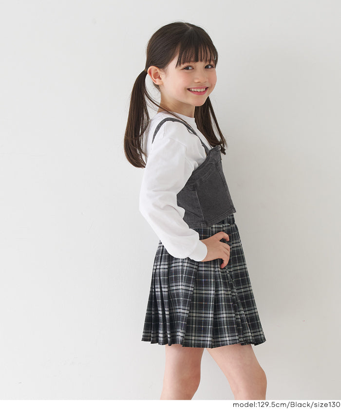 小さいお子様に… ☆SALE☆【リンク】ニットビスチェ＆カーディガンセット_マシン