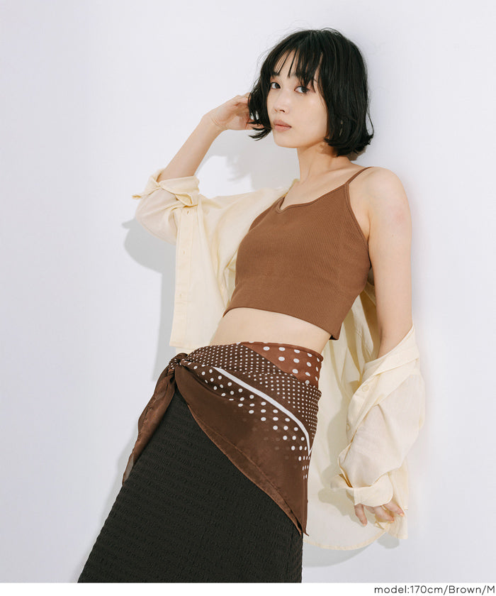 LUCKY WEEK SALE☆ OUT BRA キャミトップス レディース メール便不可