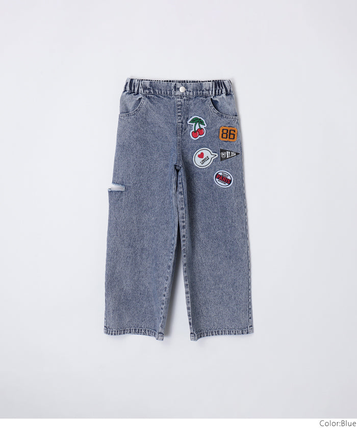デニムワッペンパンツ キッズ メール便不可 – coca公式ストア