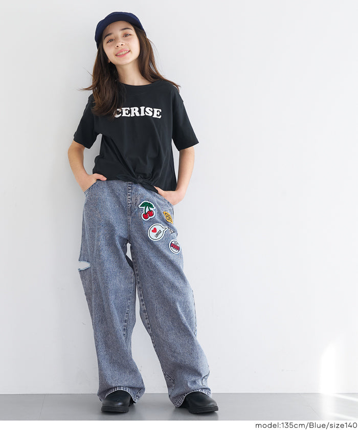 デニムワッペンパンツ キッズ メール便不可 – coca公式ストア