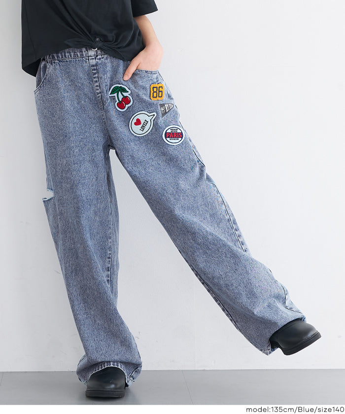 デニムワッペンパンツ キッズ メール便不可 – coca公式ストア デニムワッペンパンツ キッズ メール便不可 – coca公式ストア